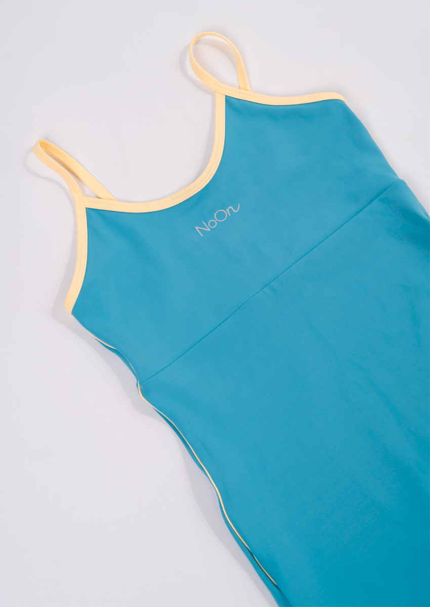 Top Energy Lift UpSoft – Azul com Filetes Contrastantes