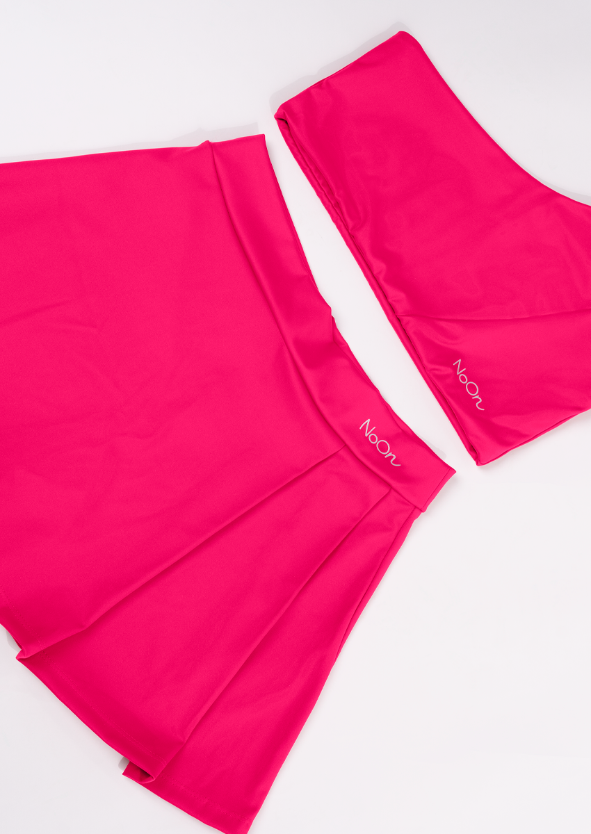 Top Essential ombro só AdaptFits Rosa Amarena ou Amarelo