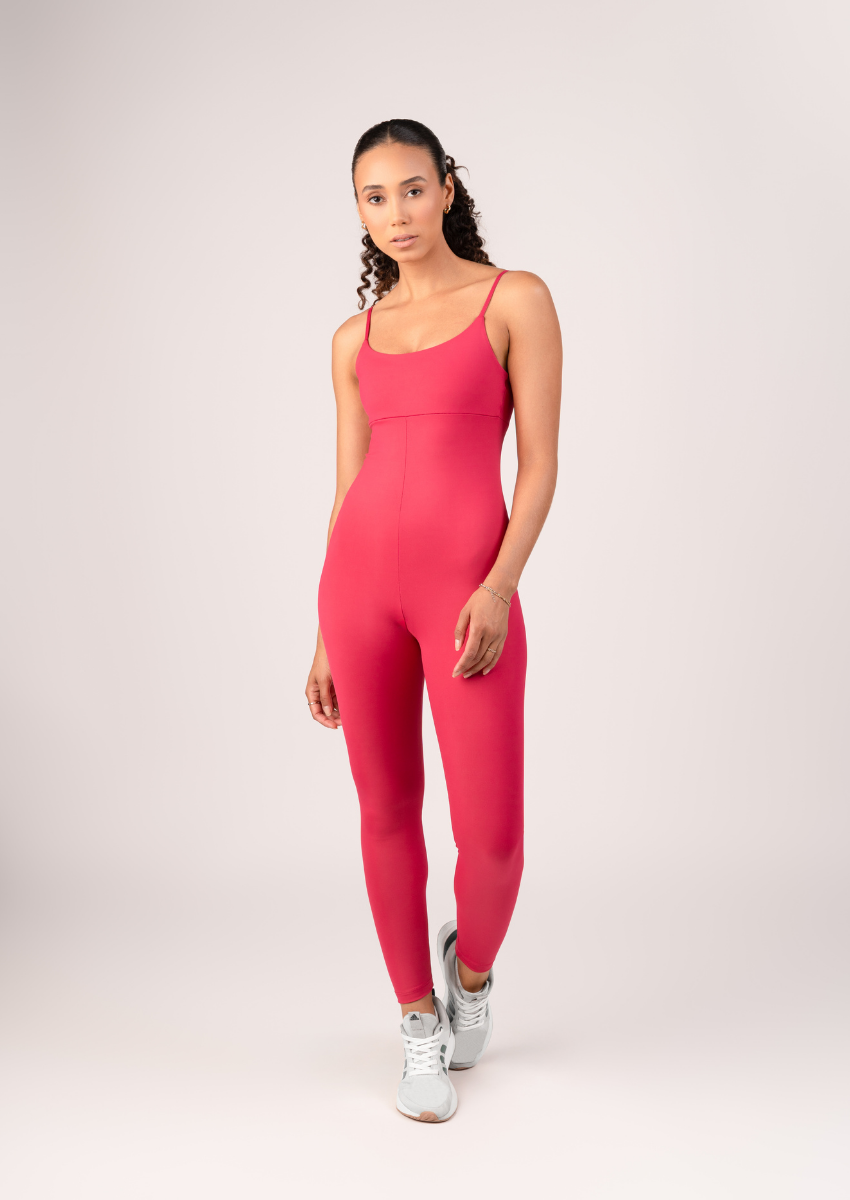 Macacão Shape Sculpt – Vermelho Premium