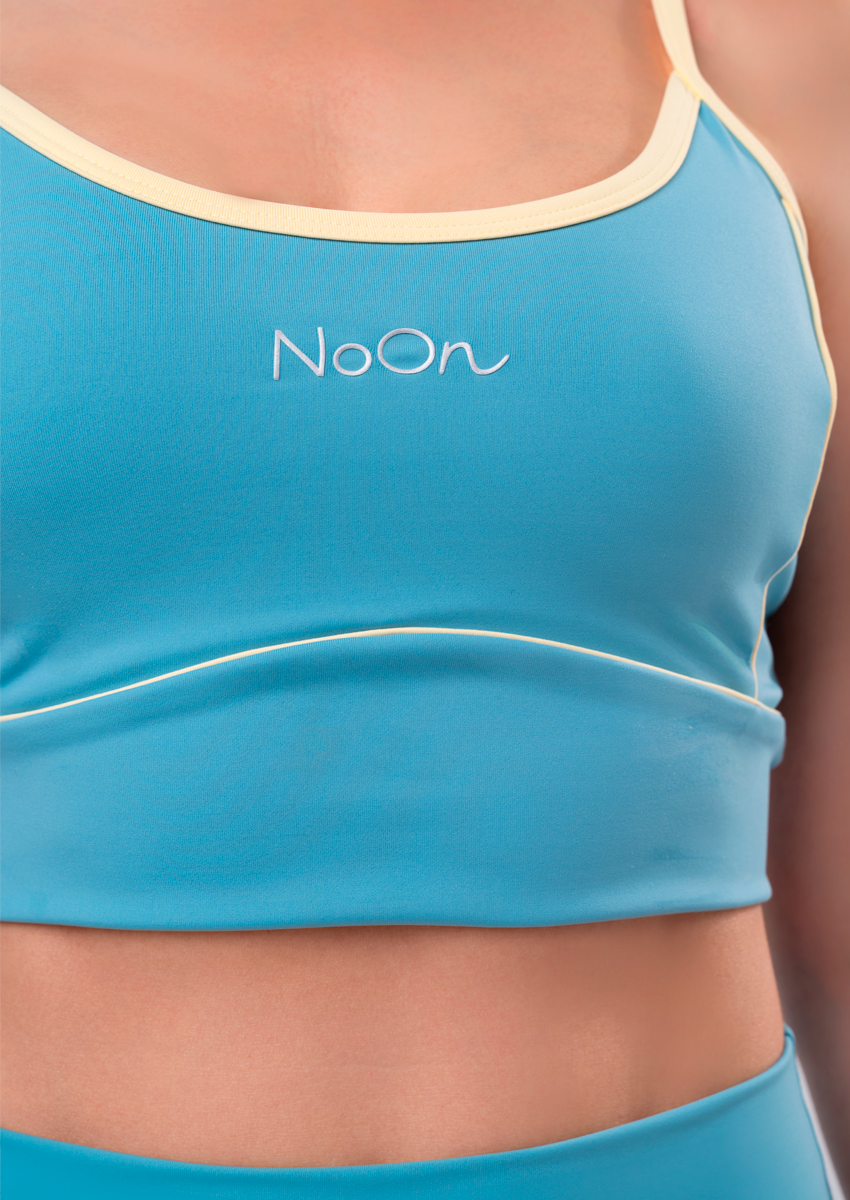 Top Energy Lift UpSoft – Azul com Filetes Contrastantes