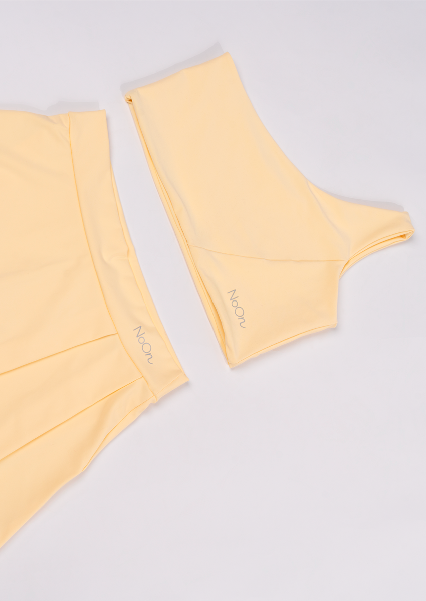 Top Essential ombro só AdaptFits Rosa Amarena ou Amarelo