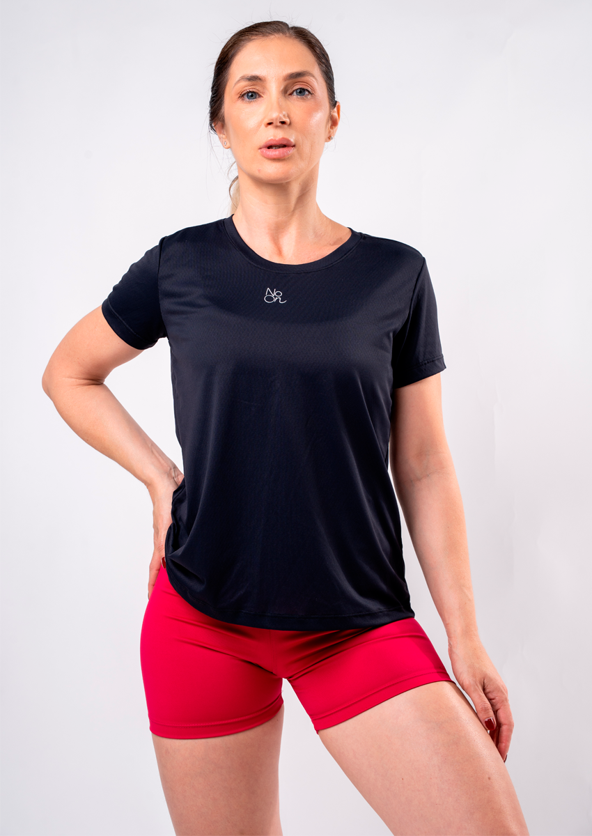 Camiseta Essential Light Comfort – Preto